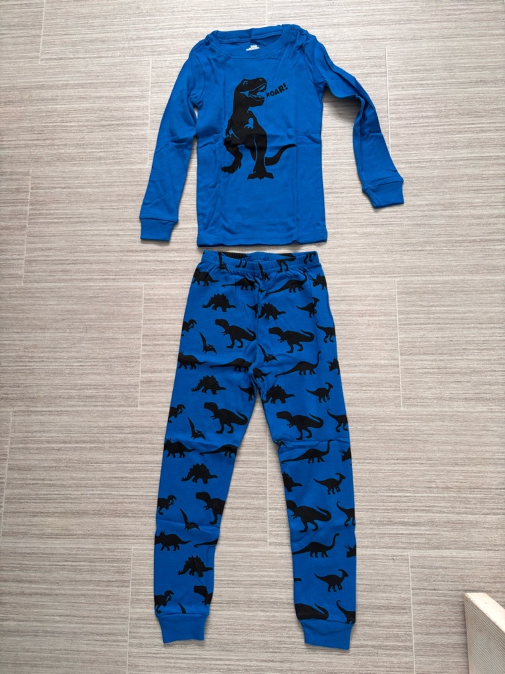 🌻5/$20🌻Fruit of the Loom Blue Dinosaur Pajama Set